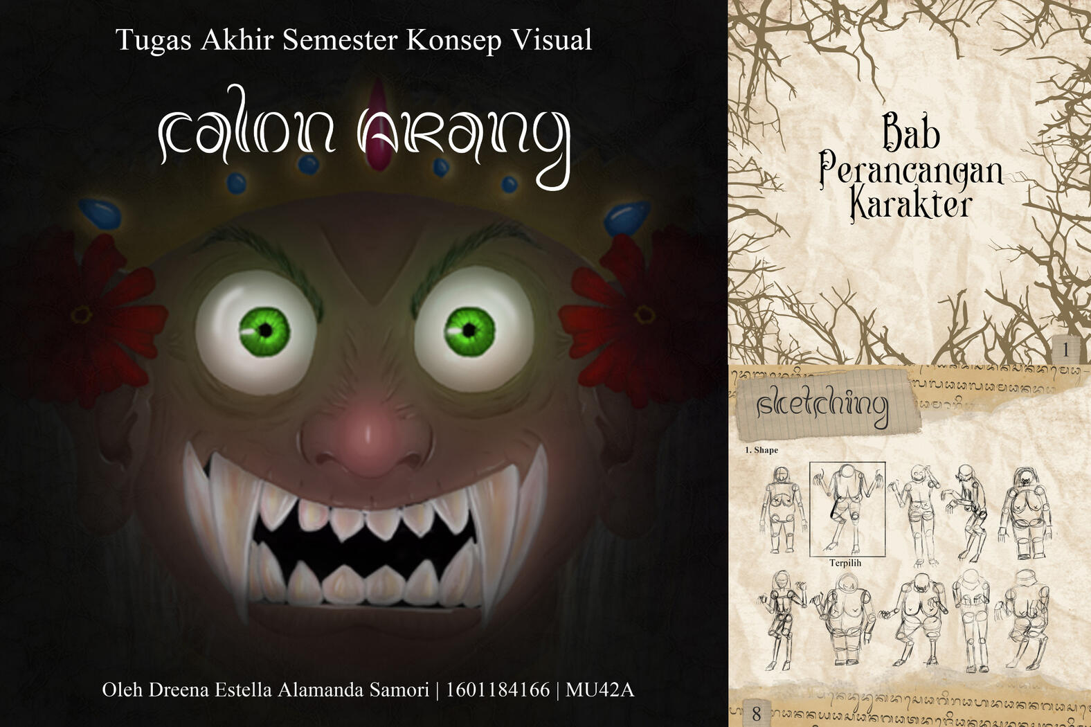 Concept Visual Calon Arang